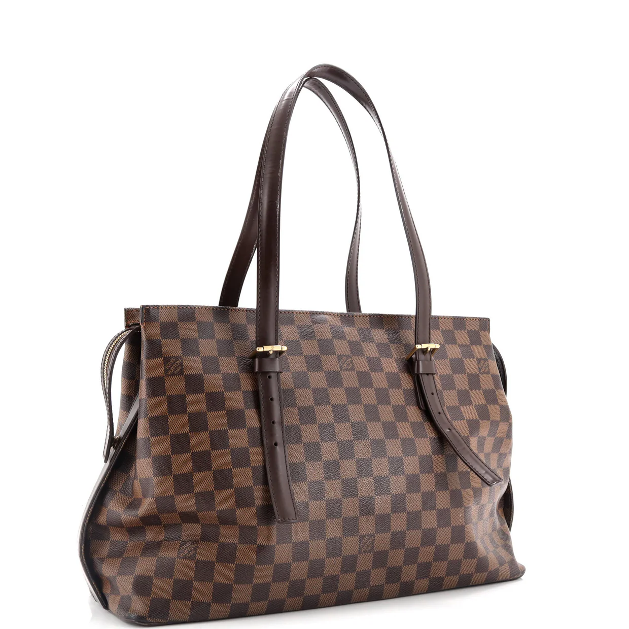 Chelsea Handbag Damier - Deep Luxury
