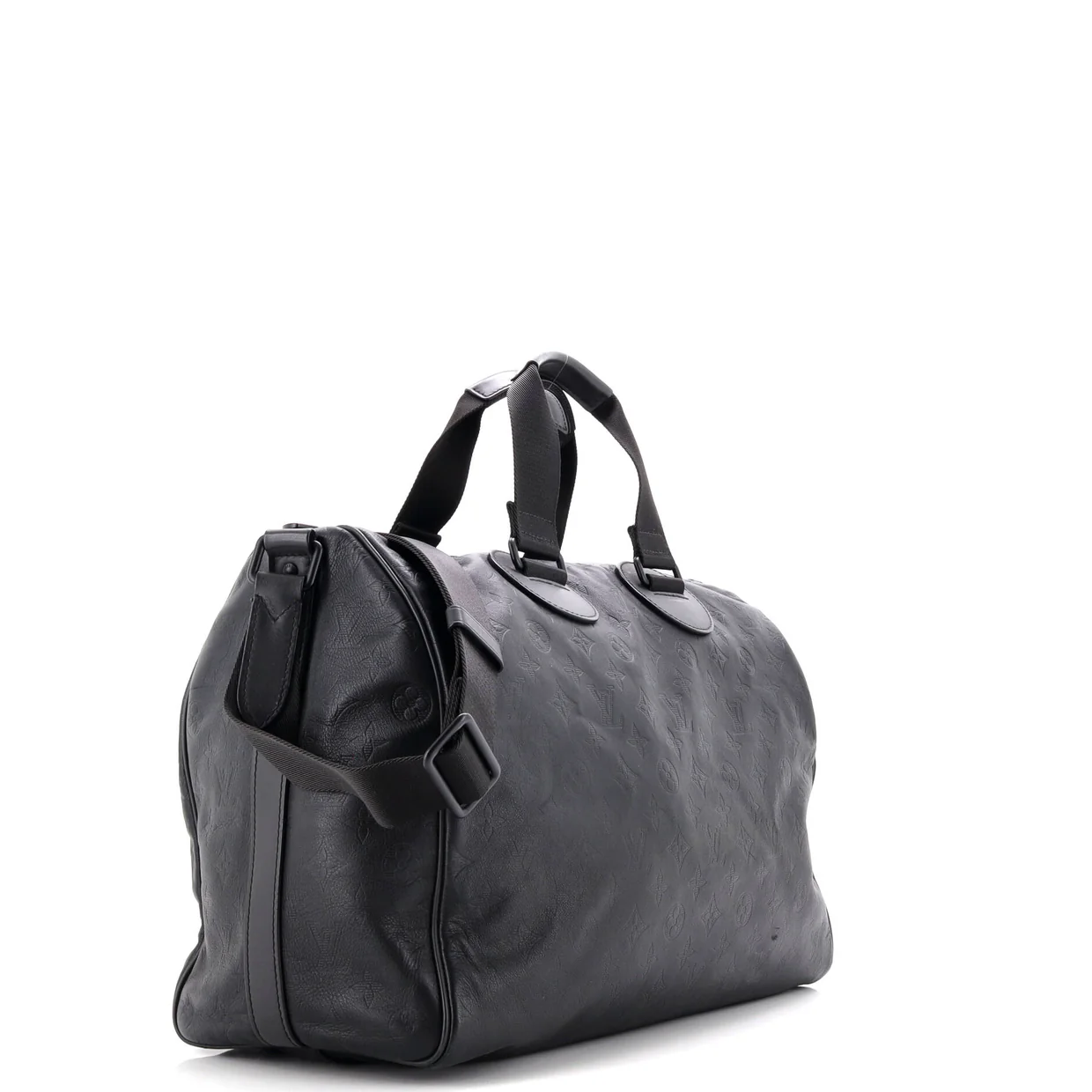 Speedy Bandouliere Bag Monogram Shadow Leather 40 - Deep Luxury