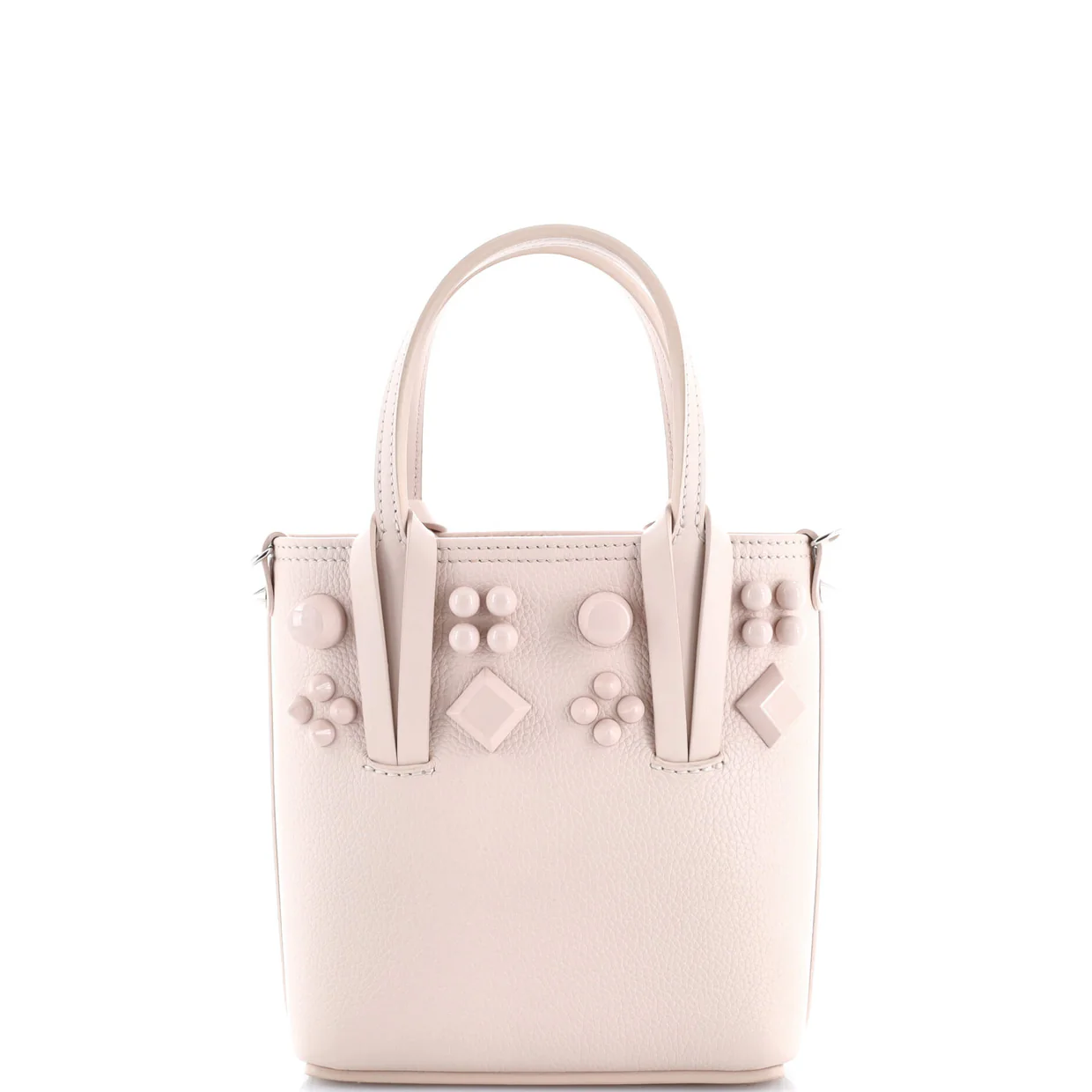 Cabata Tote Studded Leather Mini - Deep Luxury