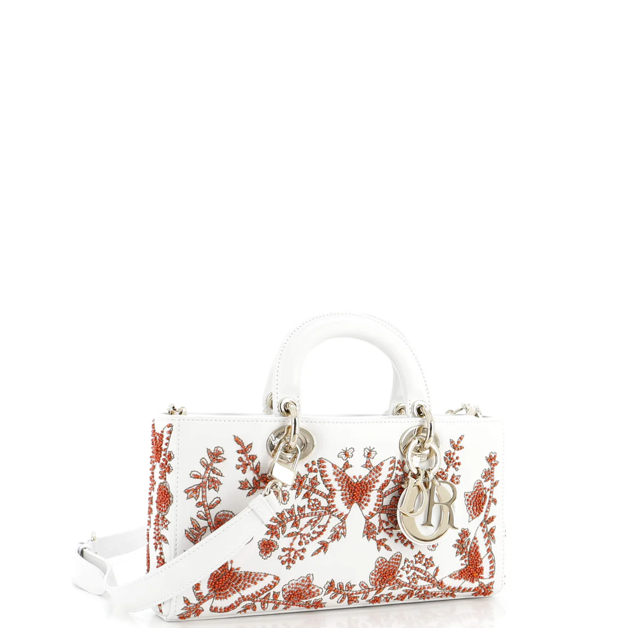 Lady D-Joy Bag Beaded Embroidery Medium - Deep Luxury