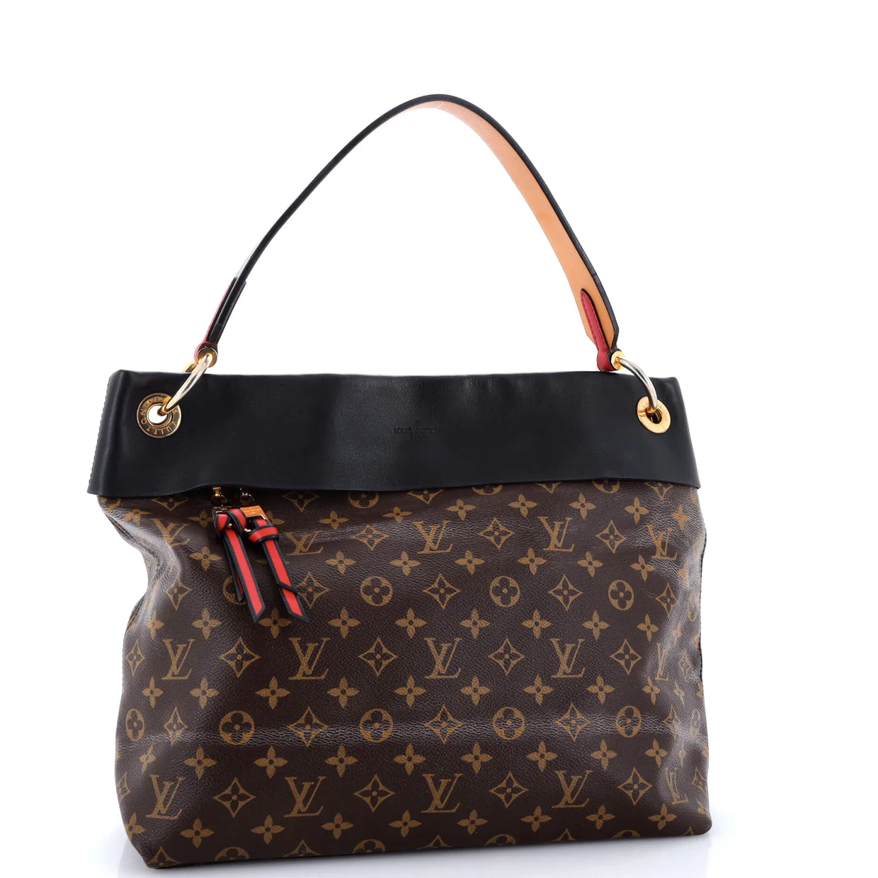 Tuileries Hobo Monogram Canvas with Leather - Deep Luxury