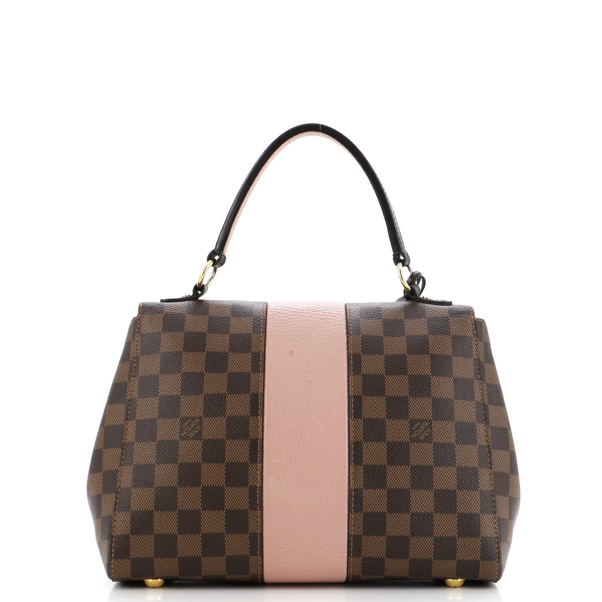 Bond Street Handbag Damier with Leather MM - Deep Luxury