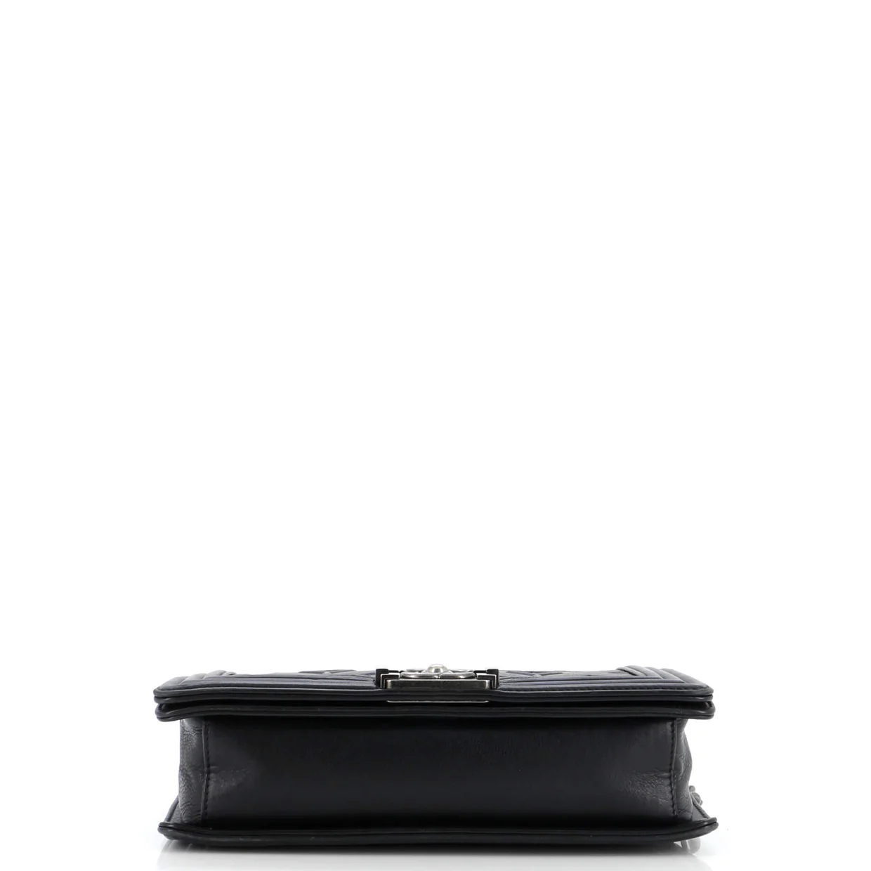 Arabesque Boy Flap Bag Embossed Calfskin Old Medium - Deep Luxury