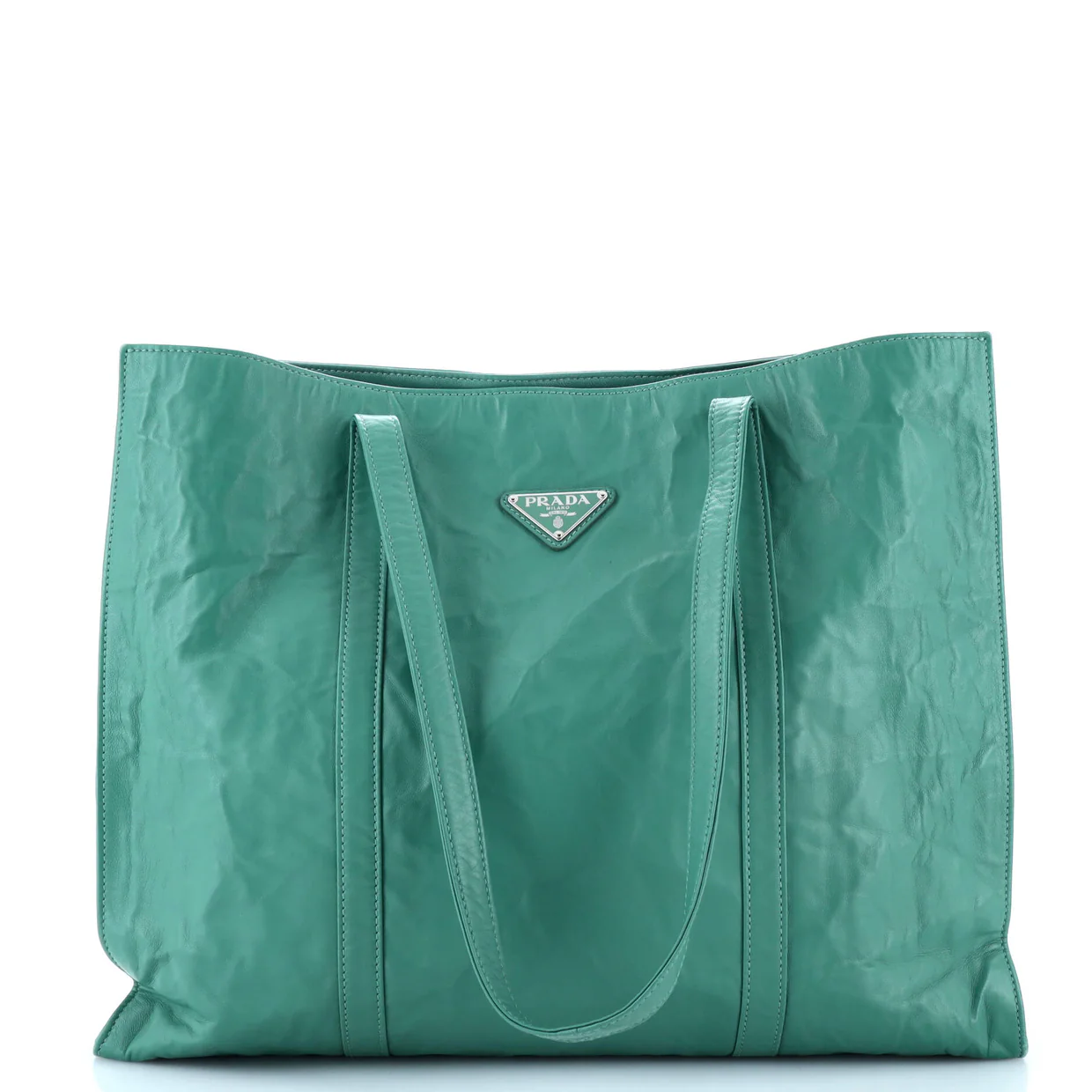 Shopper Tote Nappa Antique Large - Deep Luxury