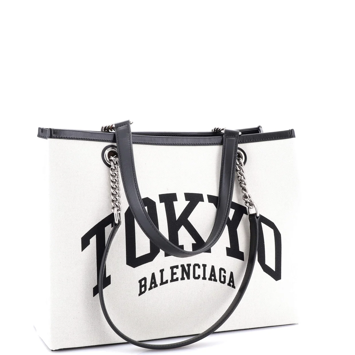 Cities Duty Free Tote Printed Canvas Medium - Deep Luxury