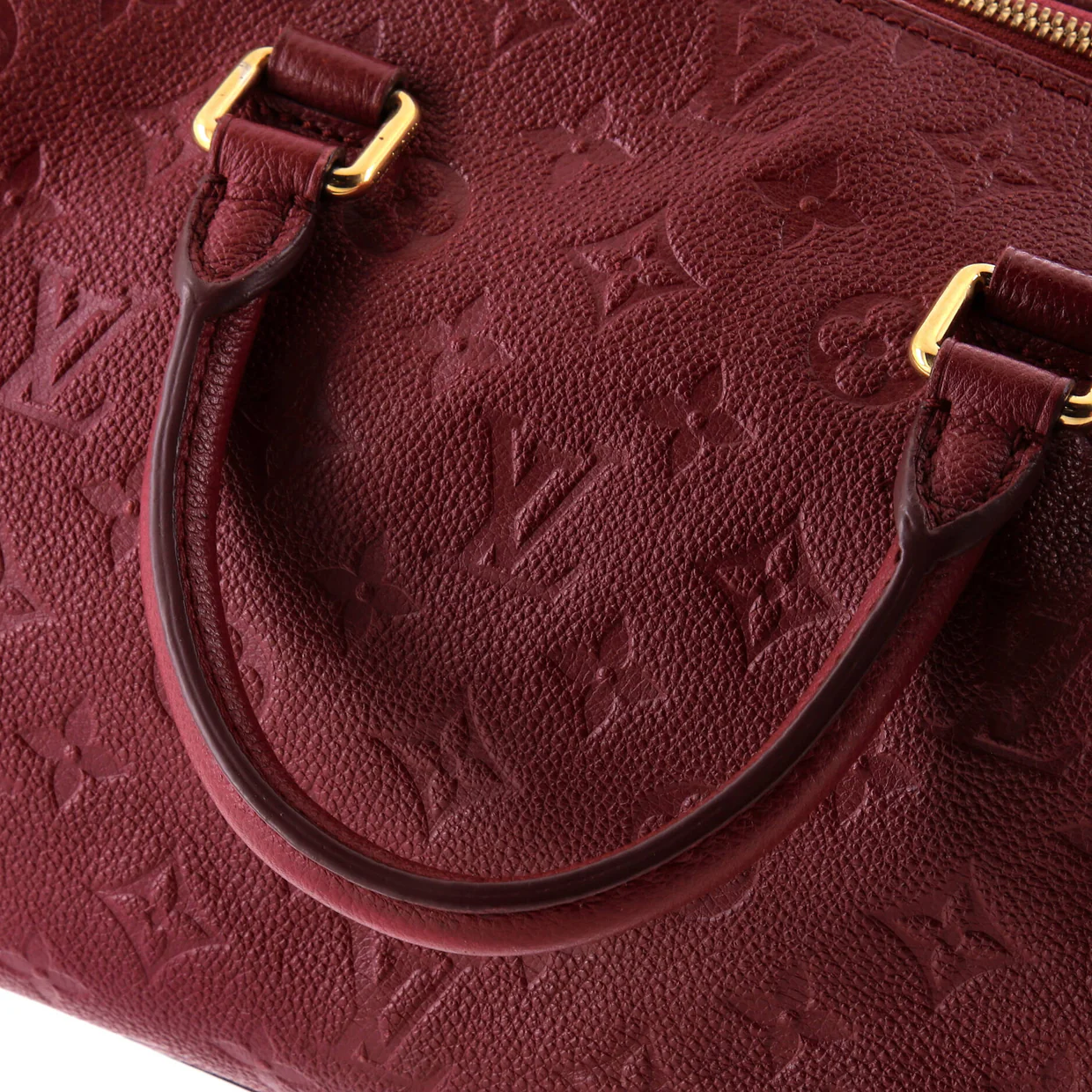 Speedy Bandouliere Bag Monogram Empreinte Leather 25 - Deep Luxury