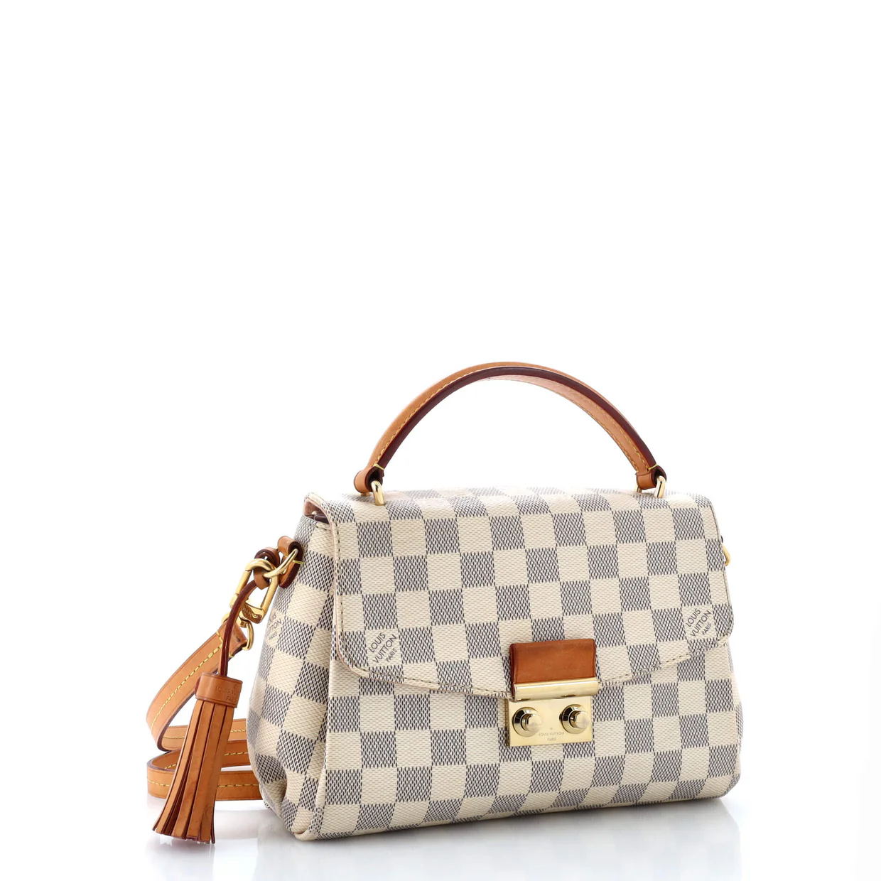 Croisette Handbag Damier - Deep Luxury