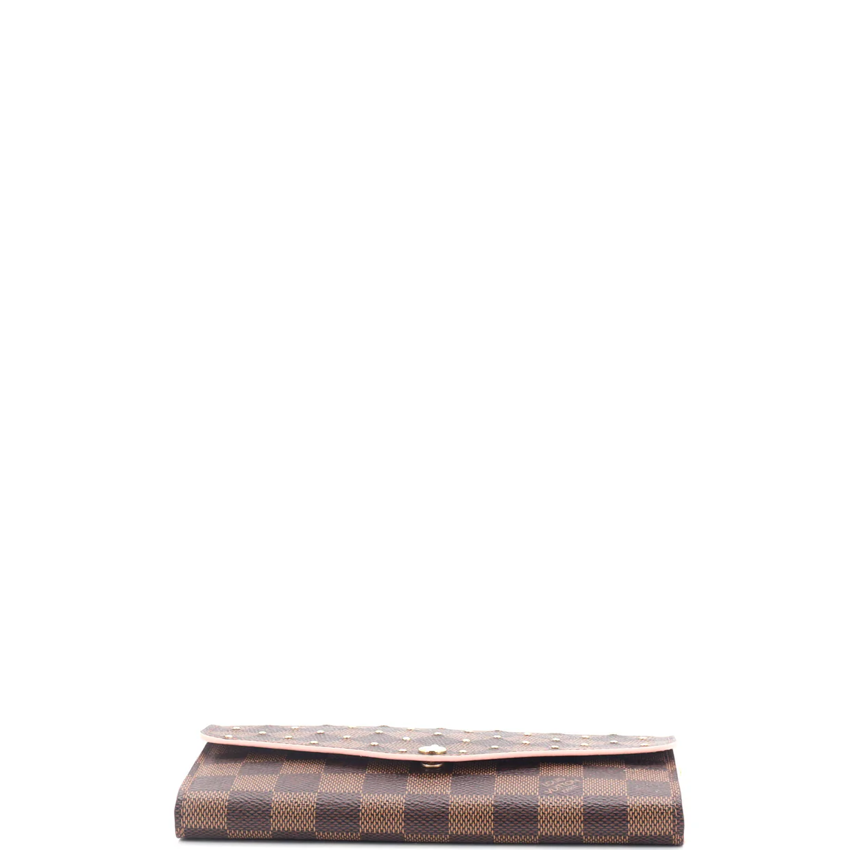 Sarah Wallet NM Studded Damier - Deep Luxury