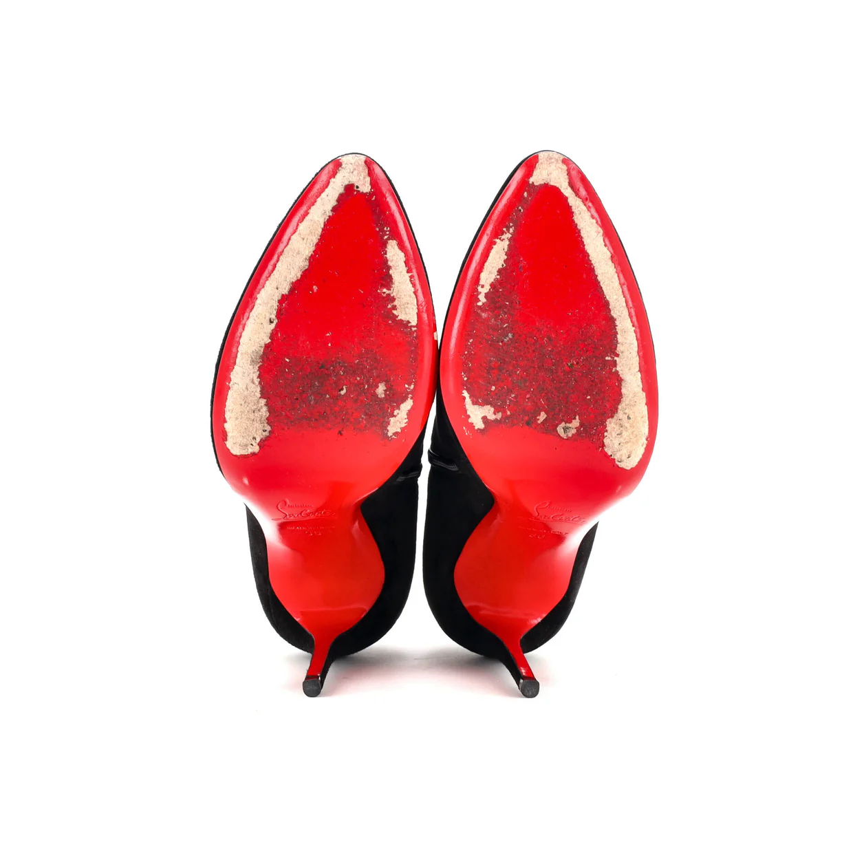 Women's Eloise Heeled Ankle Boots Suede 100 - Deep Luxury