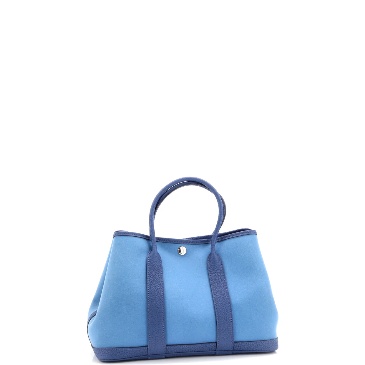 Garden Party Tote Toile and Leather 30 - Deep Luxury