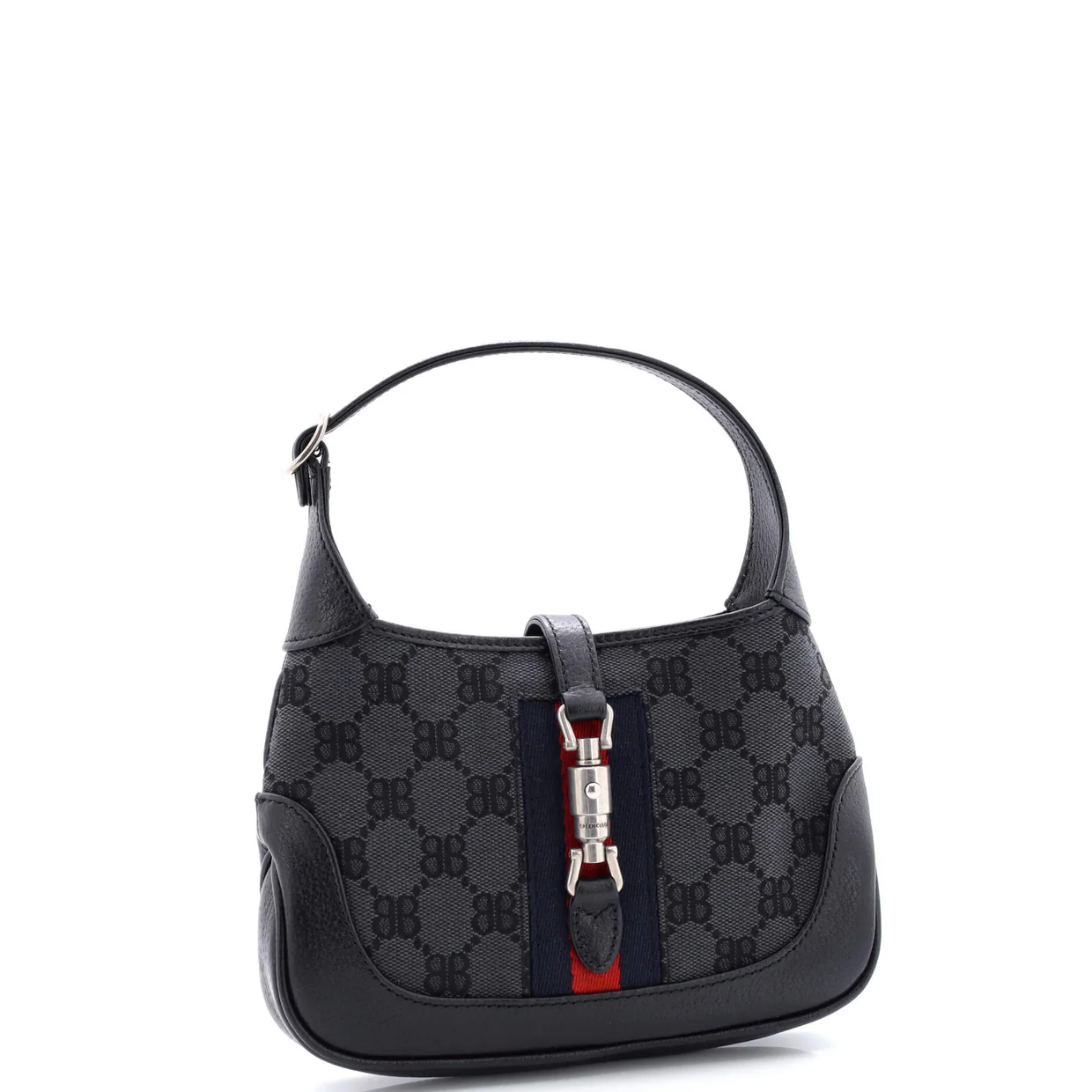 x Gucci The Hacker Project Jackie 1961 Hobo BB Canvas Mini - Deep Luxury