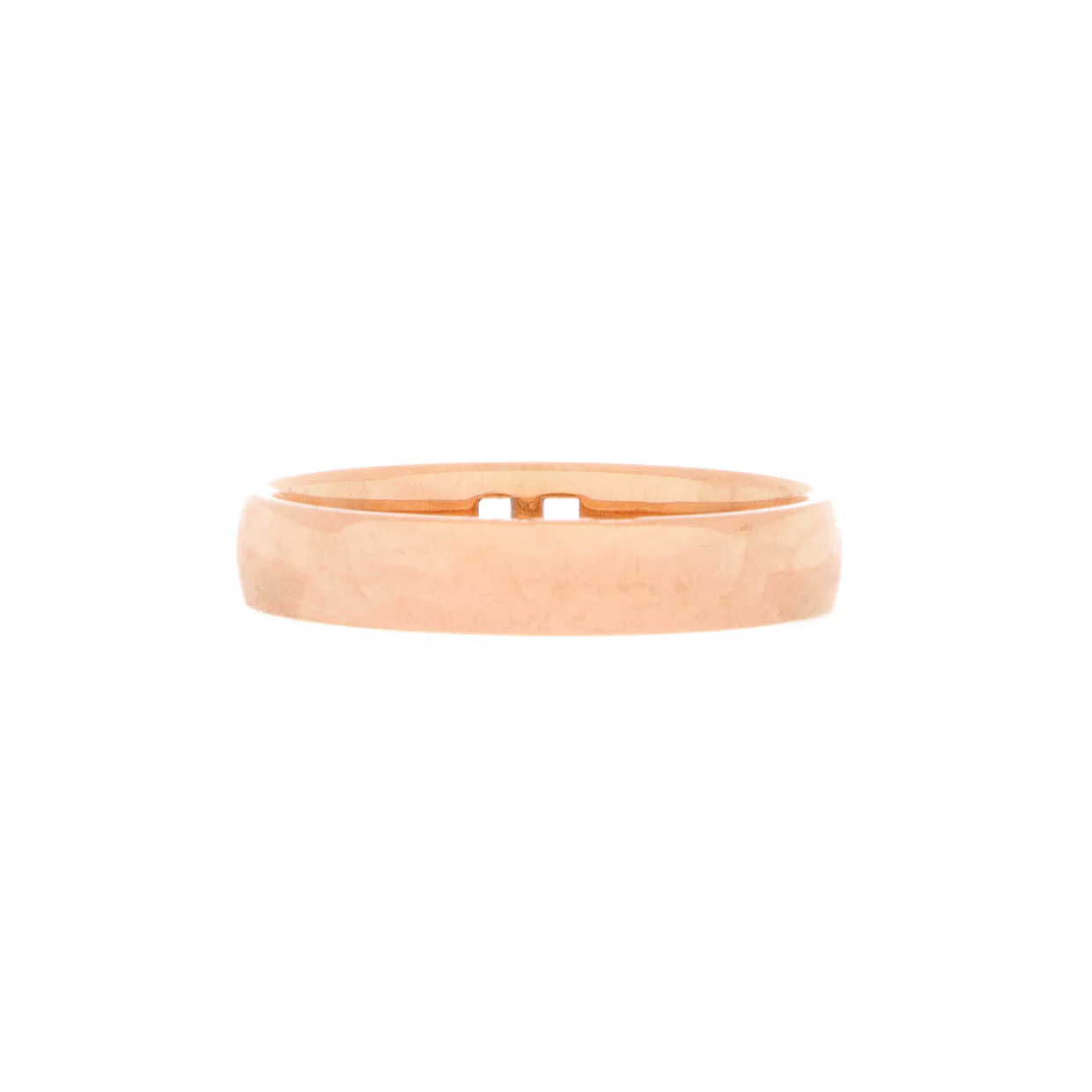 Ever Herakles Wedding Band Ring 18K Rose Gold with Diamonds - Deep Luxury