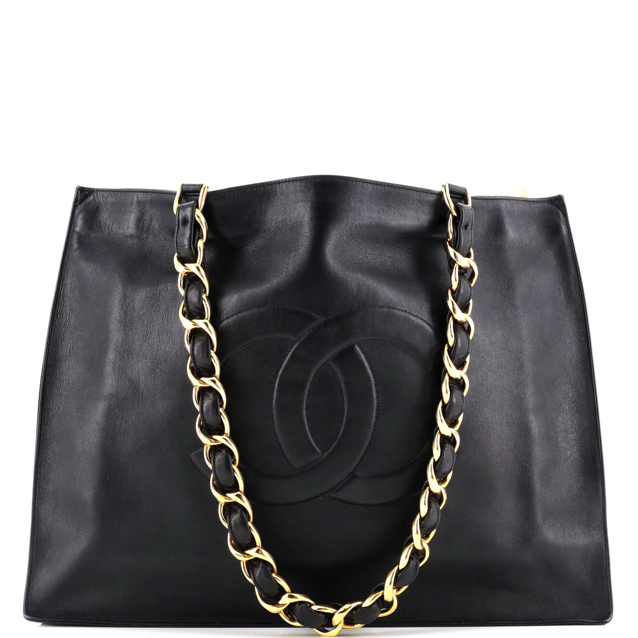 Vintage CC Chain Tote Lambskin XL - Deep Luxury