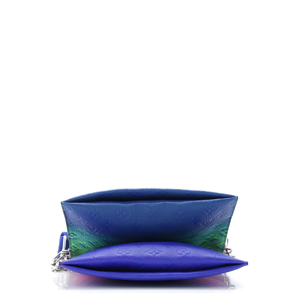 Trio Pouch Messenger Bag Limited Edition Illusion Monogram Taurillon Leather - Deep Luxury