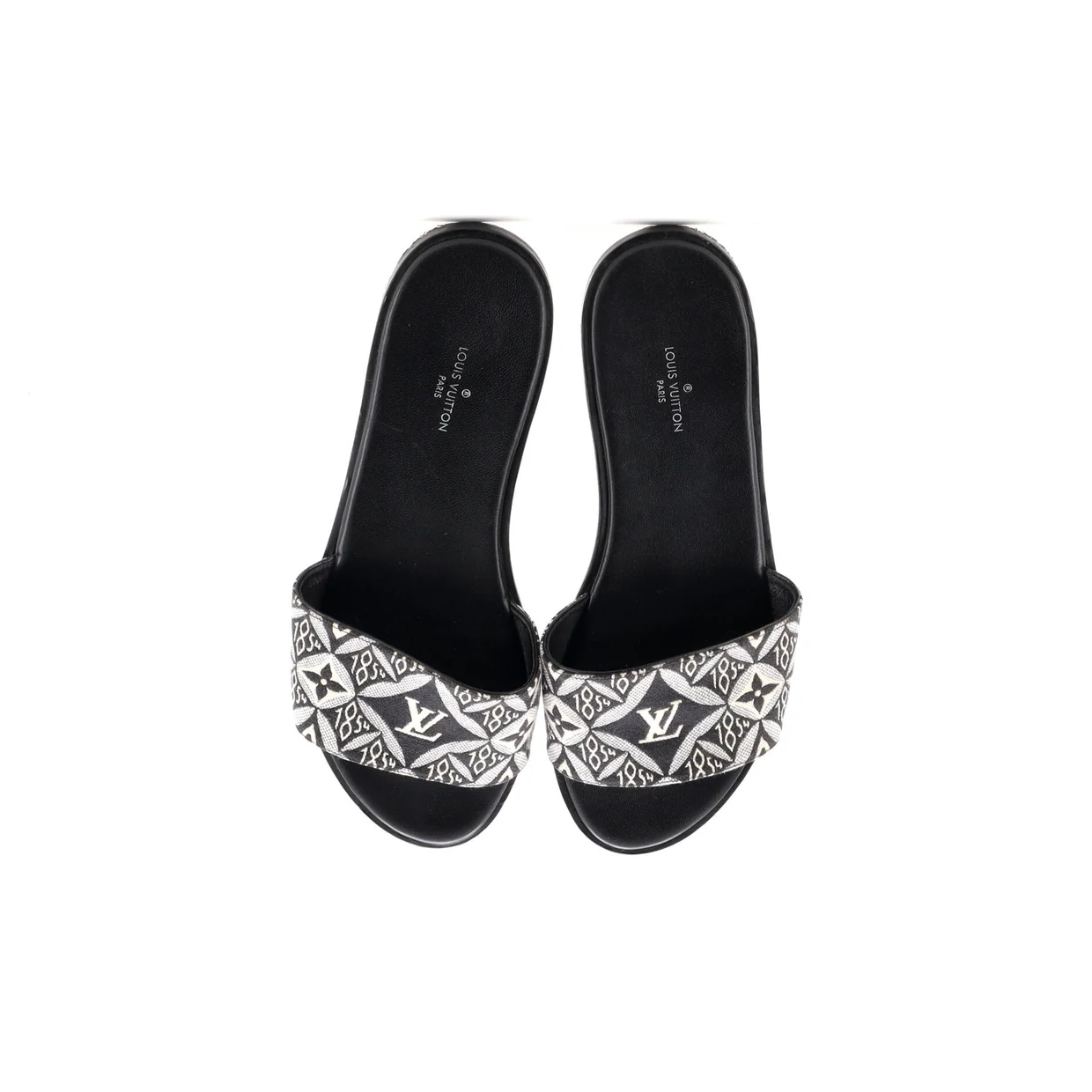 Women's Slide Sandals Limited Edition Since 1854 Monogram Jacquard - Deep Luxury
