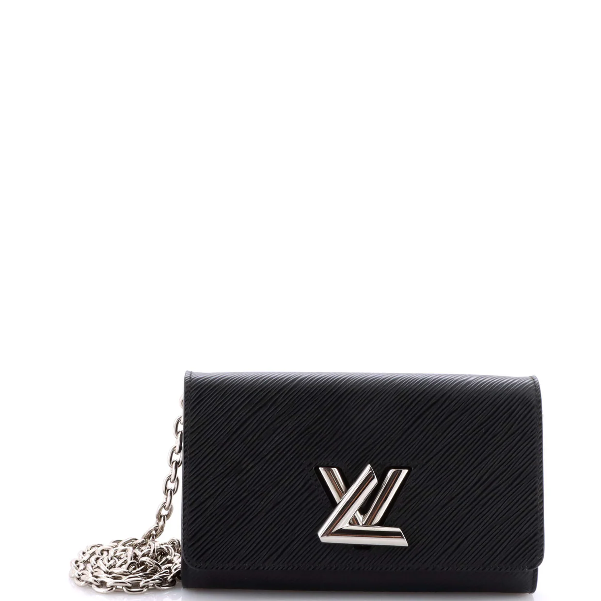 Twist Chain Wallet Epi Leather - Deep Luxury