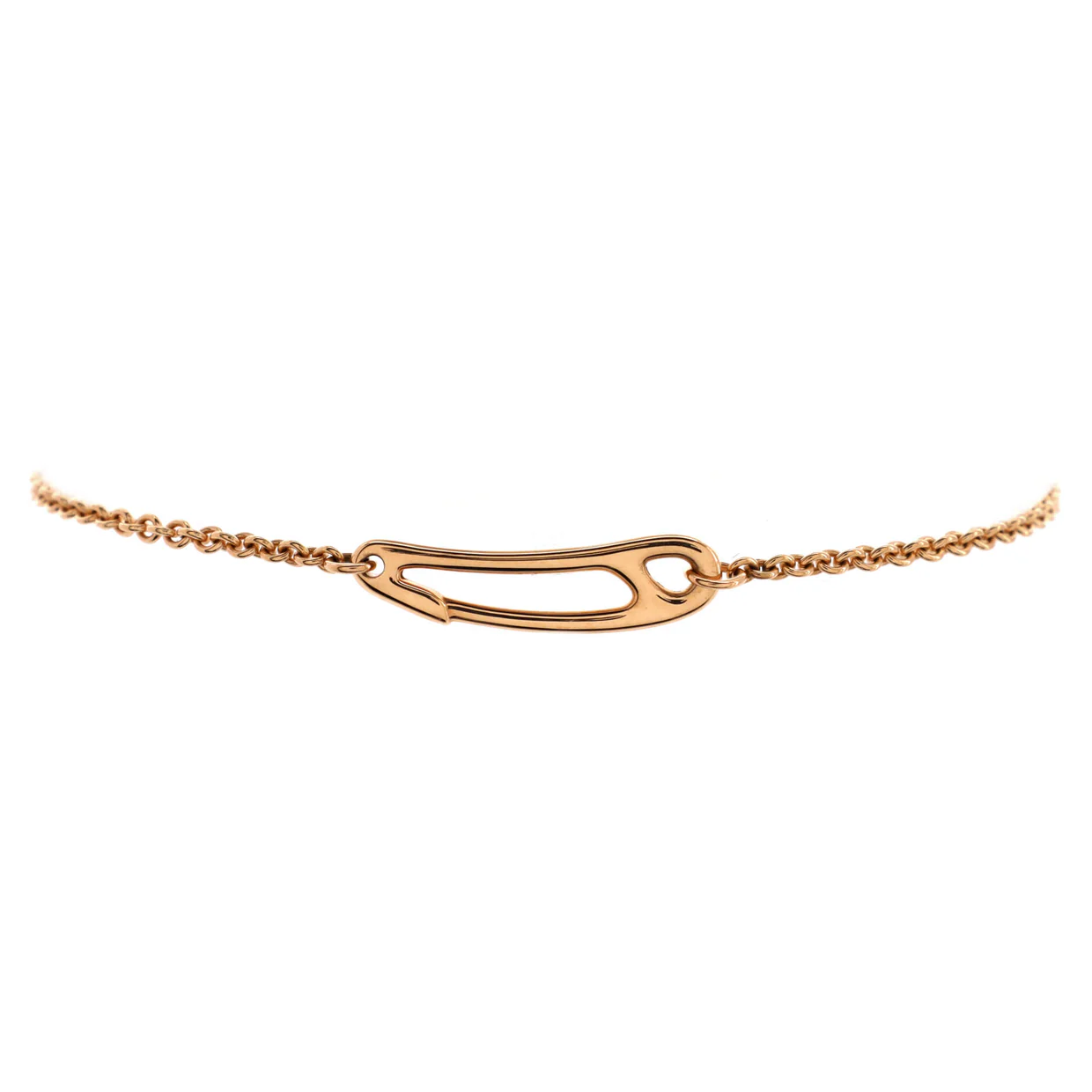 Chaine d'Ancre Punk Bracelet 18K Rose Gold Mini - Deep Luxury