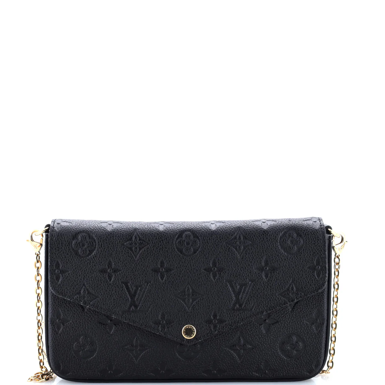 Felicie Pochette Monogram Empreinte Leather - Deep Luxury