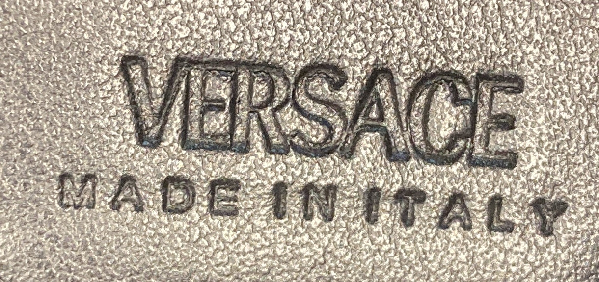 Greca Goddess Tote Leather Large - Deep Luxury