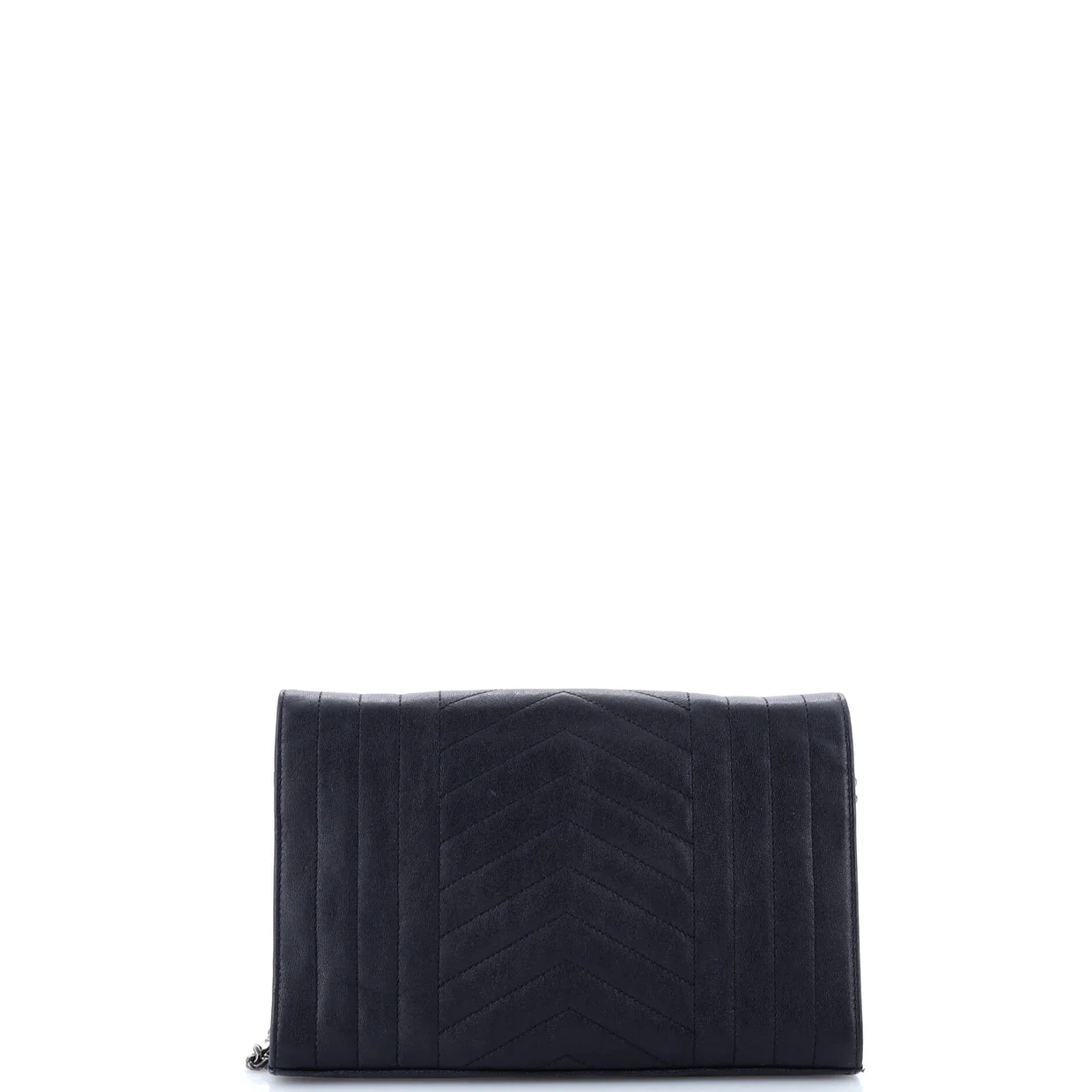 Classic Monogram Chain Wallet Mixed Matelasse Leather Medium - Deep Luxury