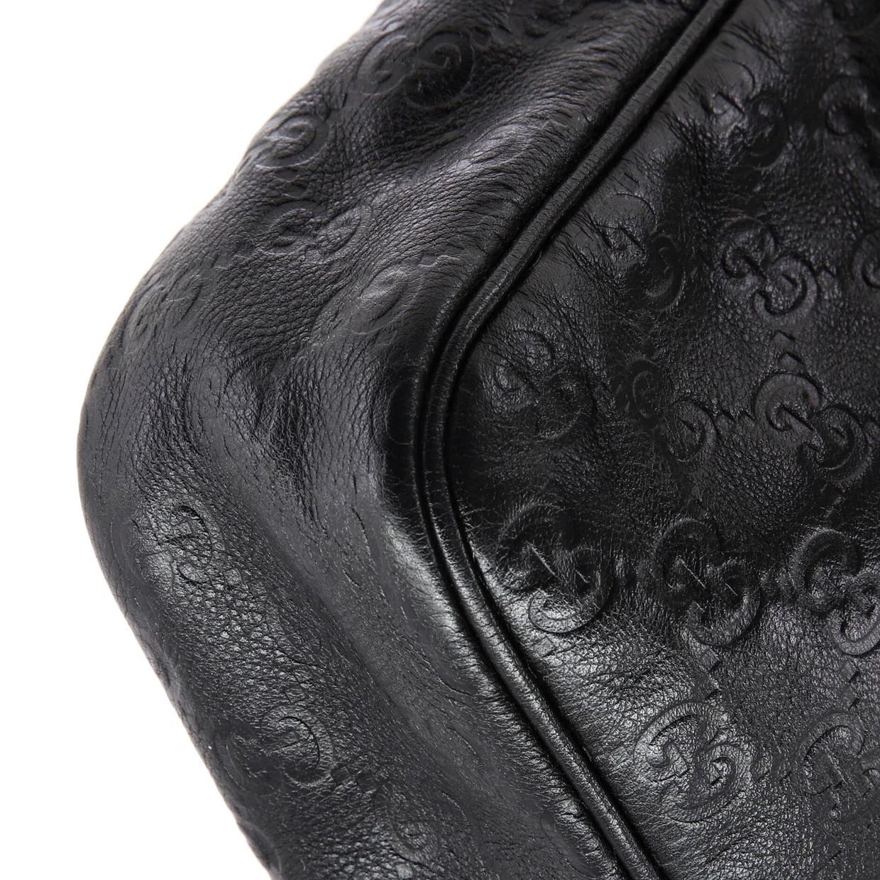 Front Zip Messenger Guccissima Leather Medium - Deep Luxury