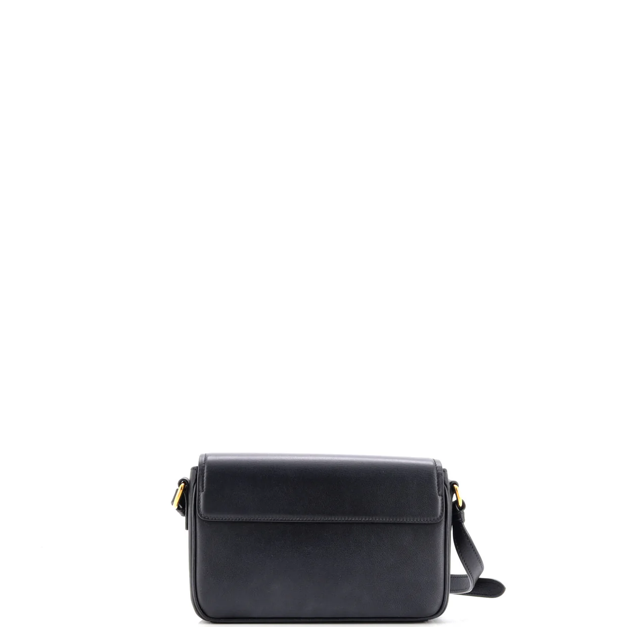 Full Flap Crossbody Bag Vitello Lux Small - Deep Luxury