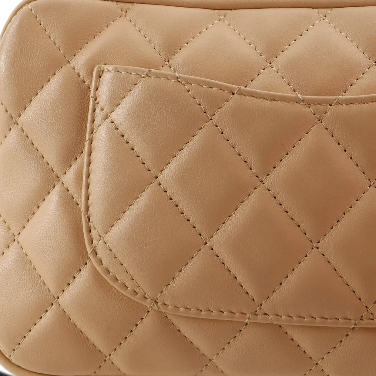 Cambon Pochette Quilted Leather - Deep Luxury