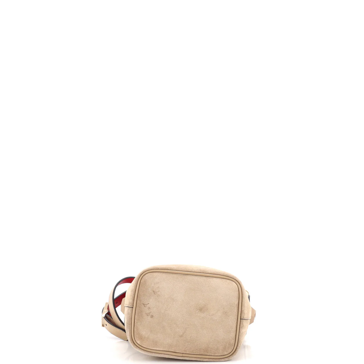 Carasky Bucket Bag Suede with Shearling Mini - Deep Luxury