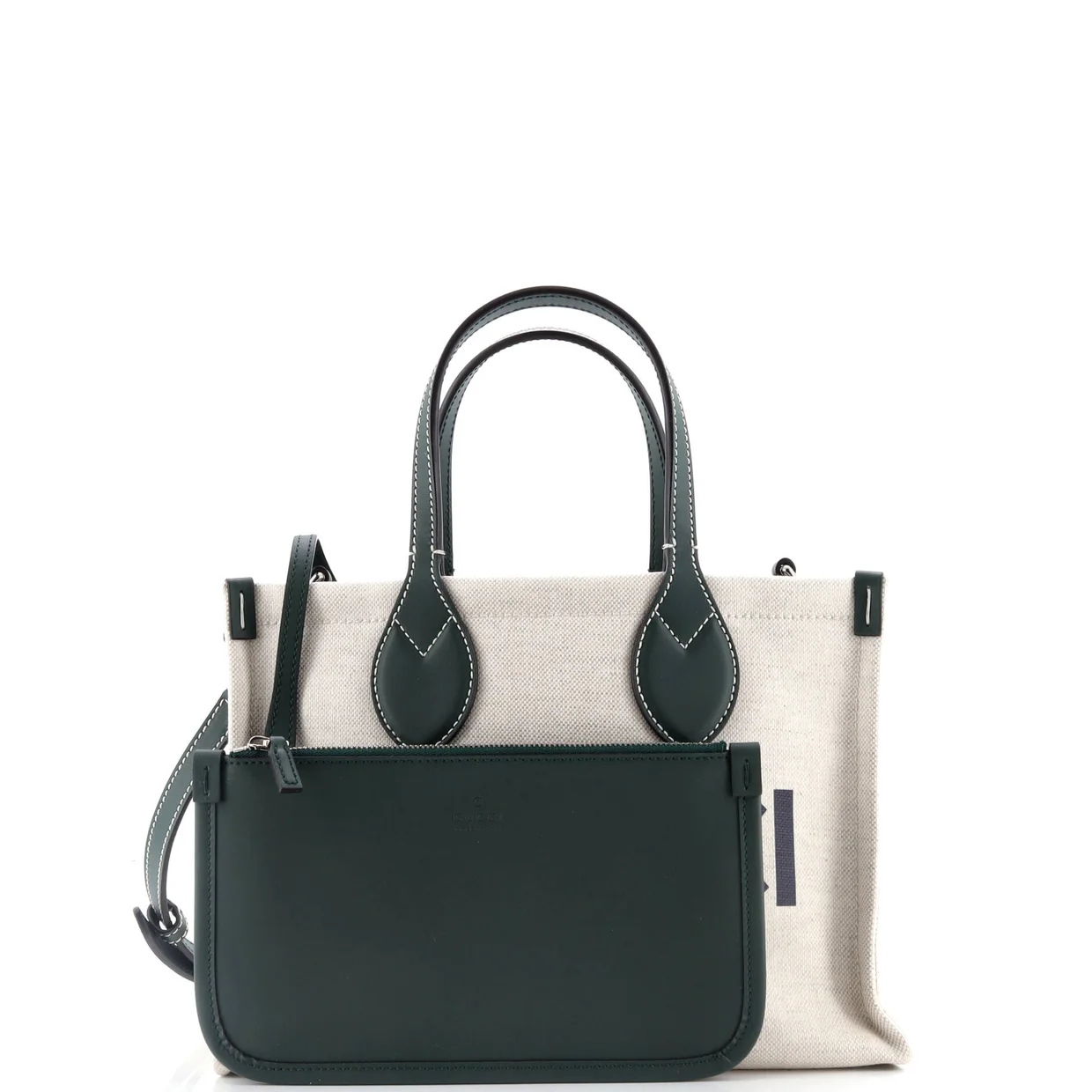 Logo Shopper Tote Printed Canvas Small - Deep Luxury