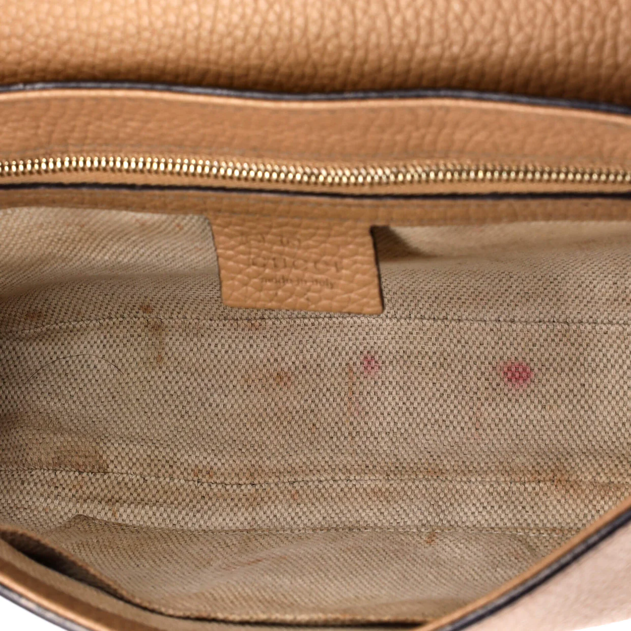 Soho Chain Crossbody Bag Leather Medium - Deep Luxury