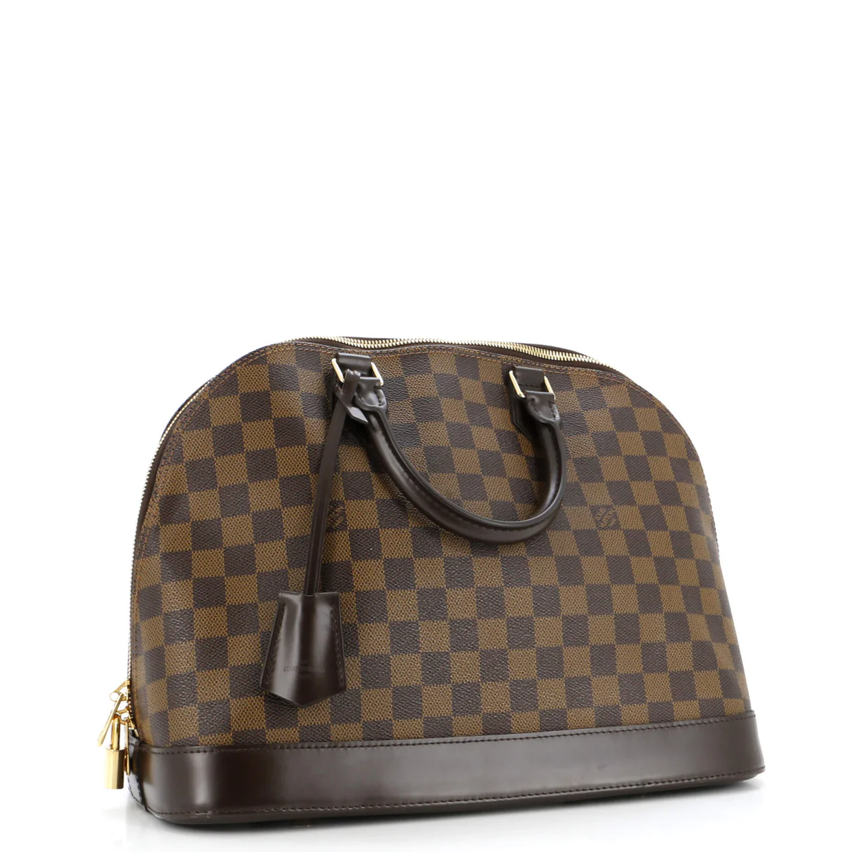 Alma Handbag Damier MM - Deep Luxury