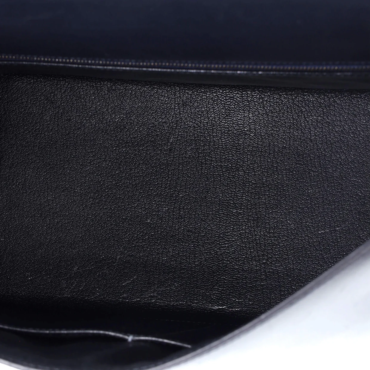 Kelly Handbag Bleu Marine Box Calf with Gold Hardware 32 - Deep Luxury