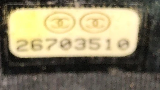 Boy Square Wallet on Chain Quilted Caviar - Deep Luxury