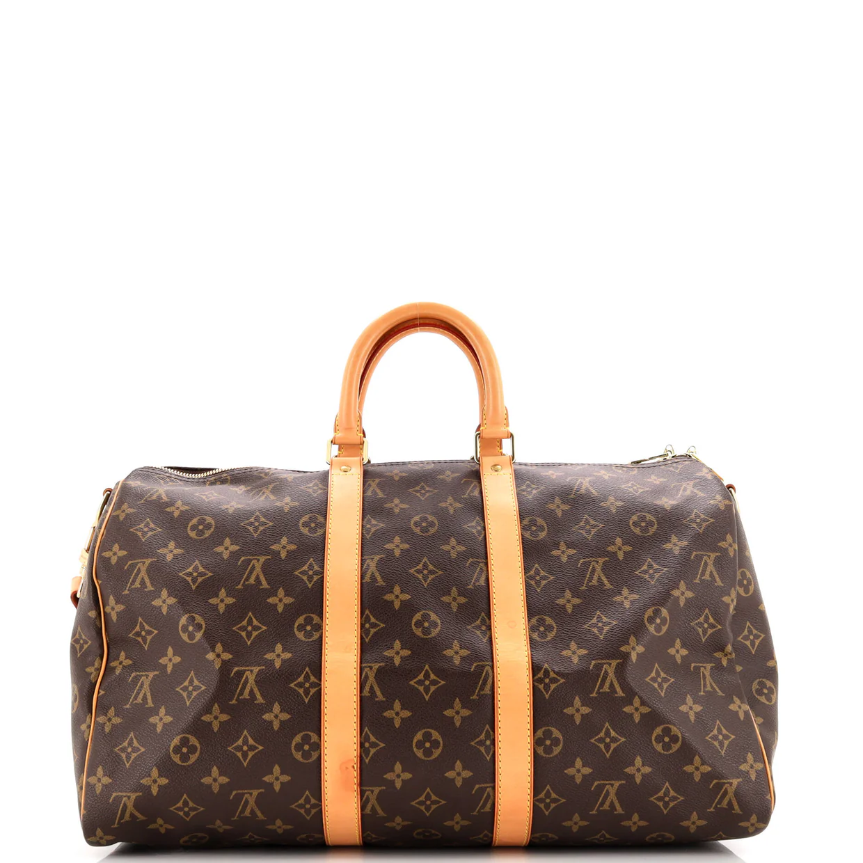 Keepall Bandouliere Bag Monogram Canvas 45 - Deep Luxury