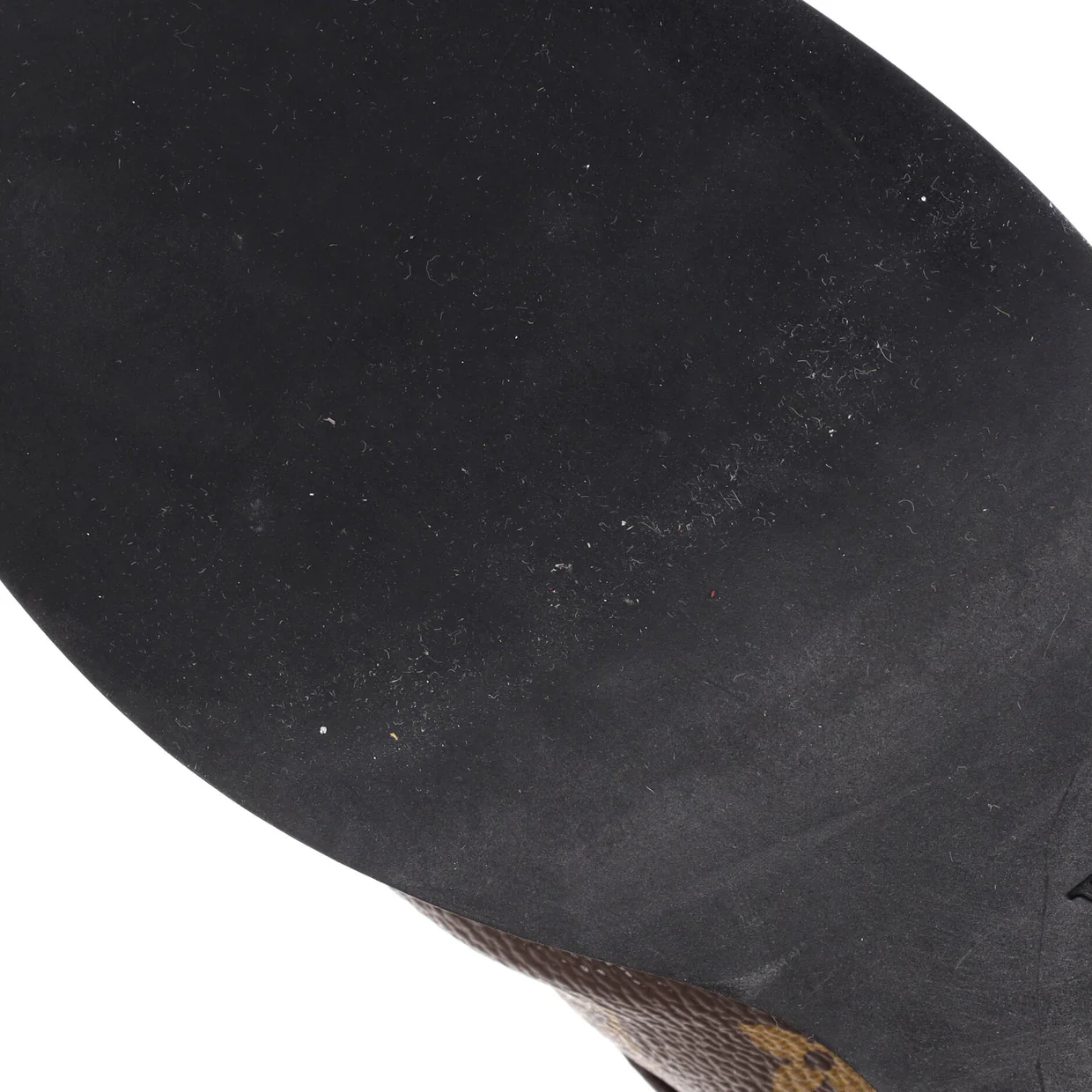 Women's Wonderland Flat Ranger Boots Monogram Canvas and Leather - Deep Luxury