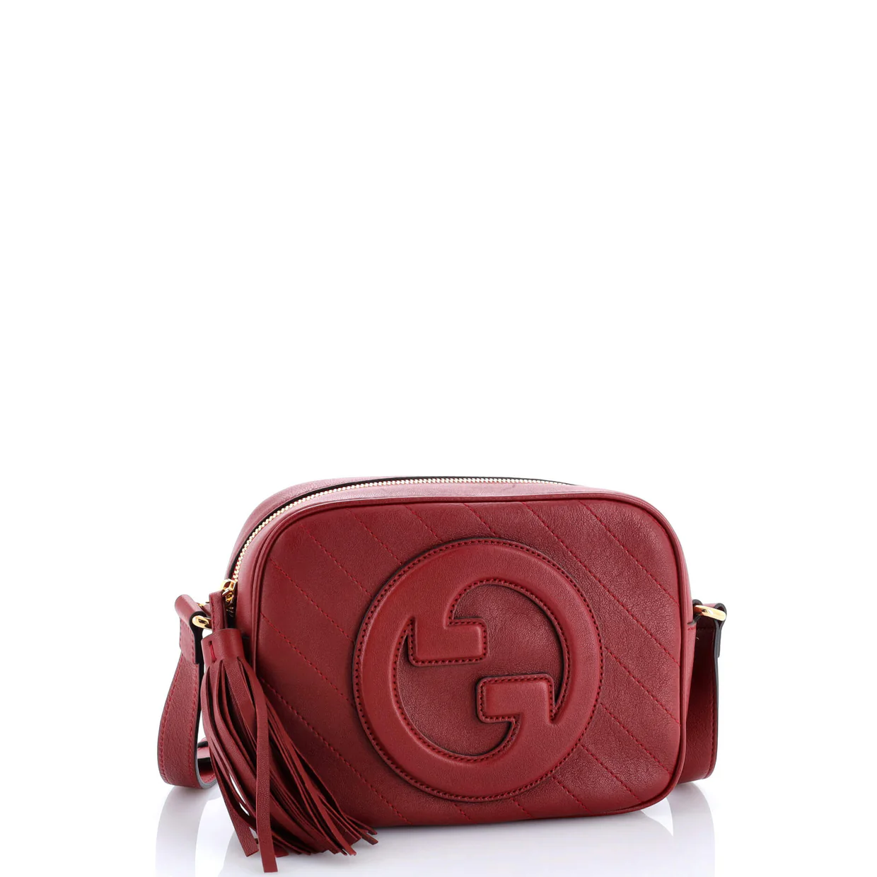 Blondie NM Camera Shoulder Bag Diagonal Quilted Leather Small - Deep Luxury