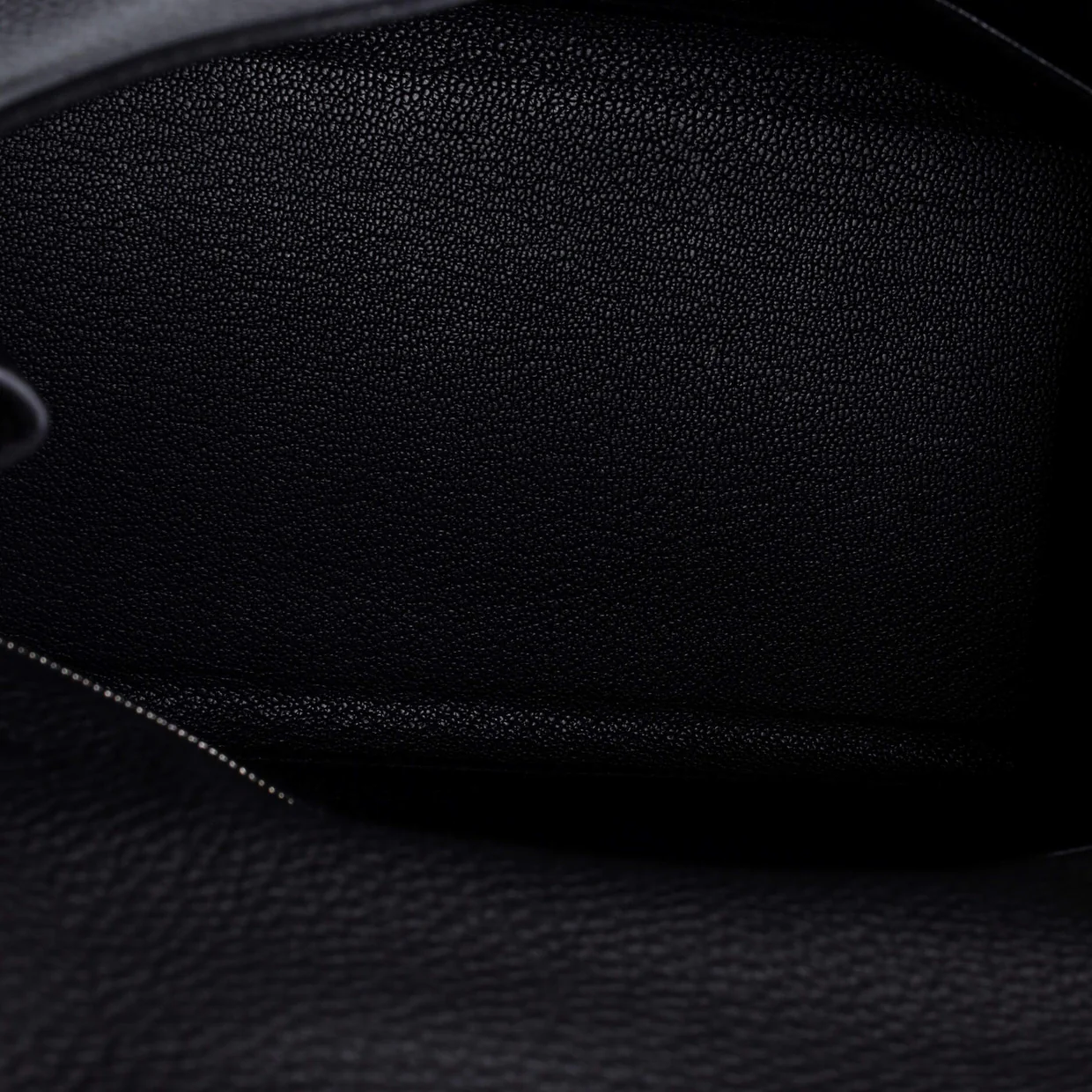 Kelly Handbag Noir Togo with Palladium Hardware 28 - Deep Luxury