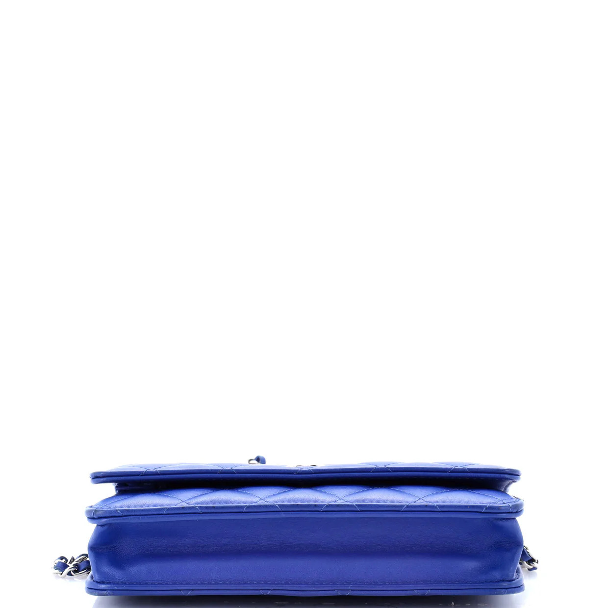 Wallet on Chain Quilted Lambskin - Deep Luxury