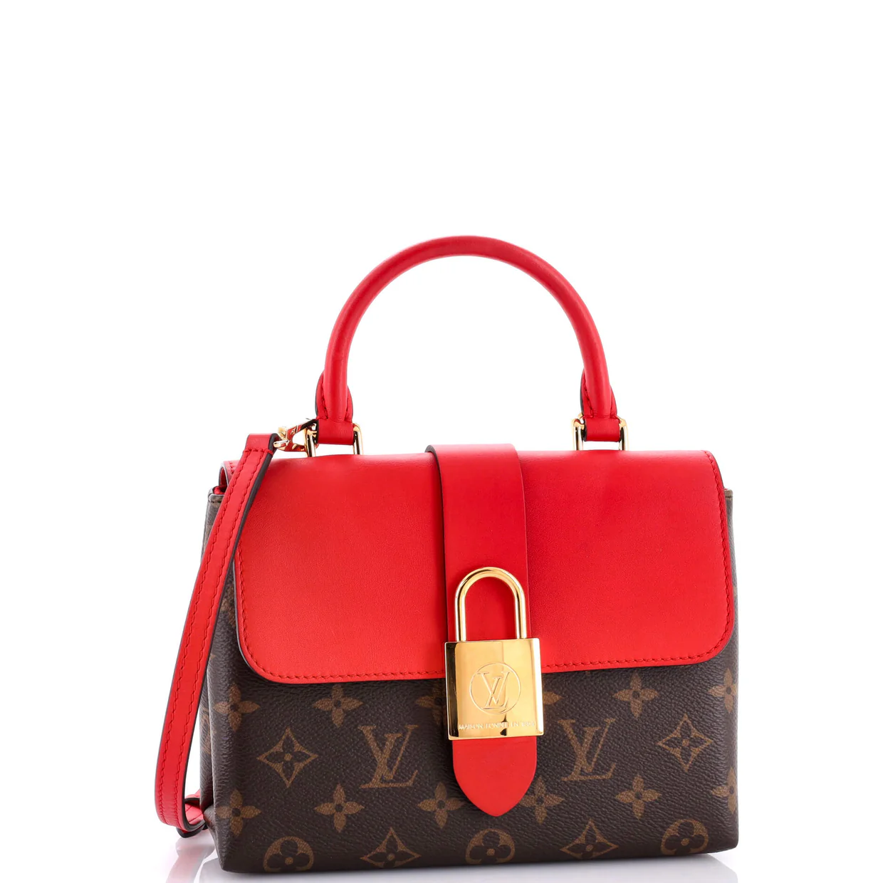 Locky Handbag Monogram Canvas with Leather BB - Deep Luxury