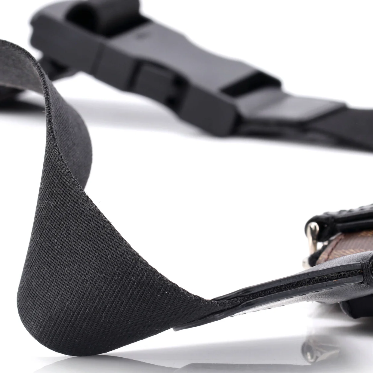 FF Logo Stamp Flat Messenger Bag Zucca Coated Canvas Small - Deep Luxury