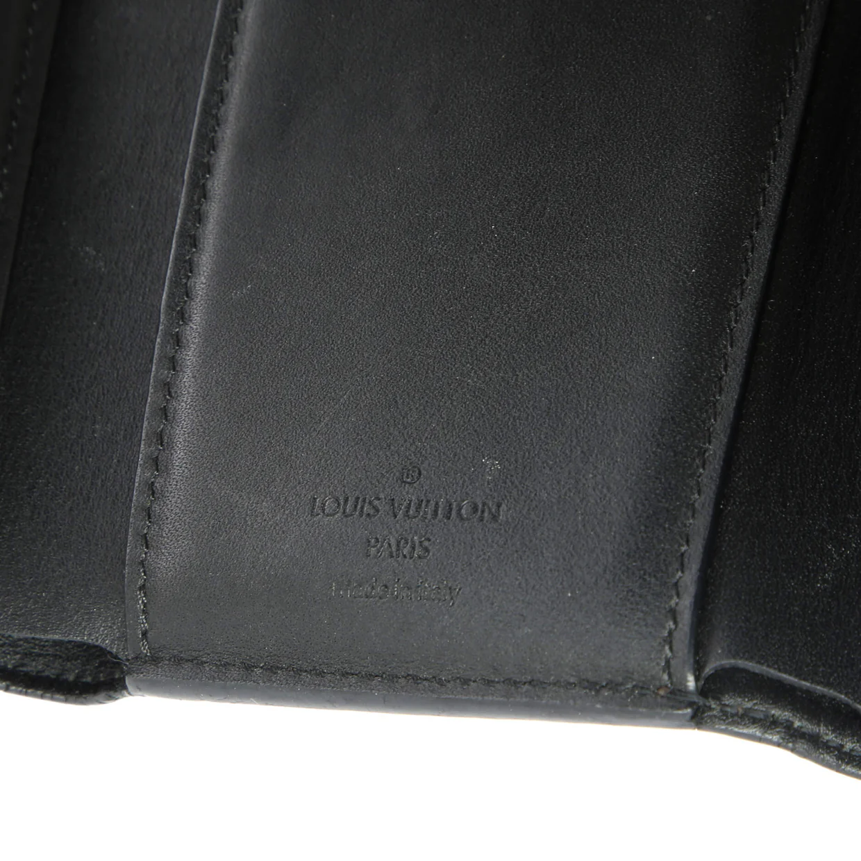 Cherrywood Wallet Vernis with Monogram Canvas Compact - Deep Luxury