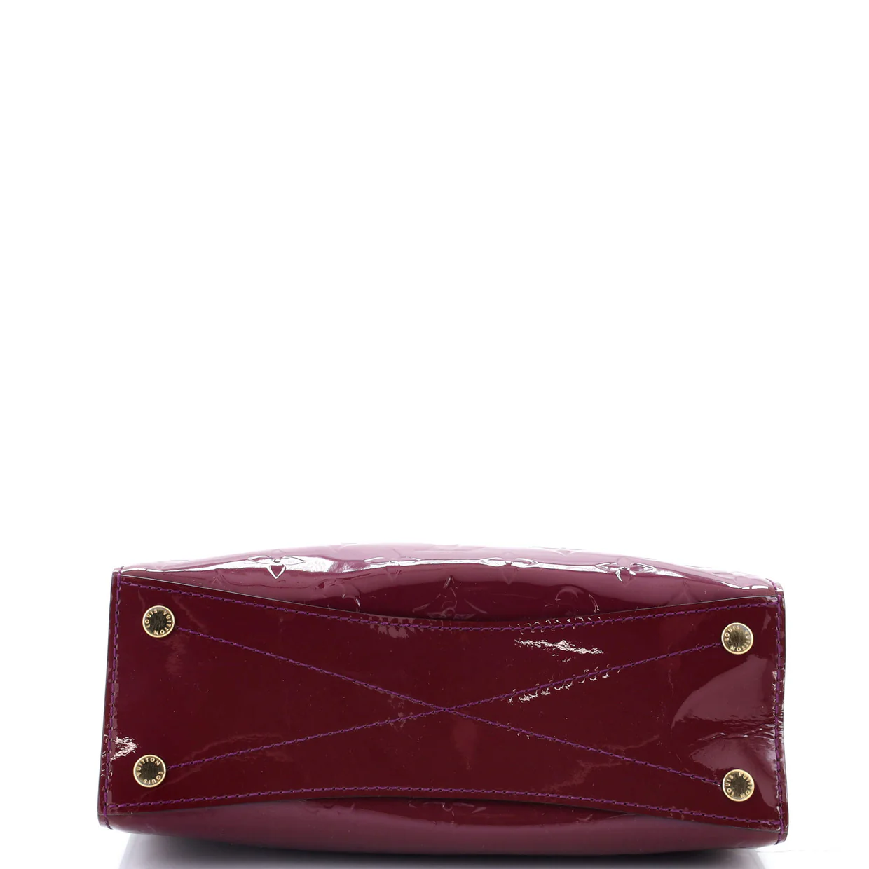 Virginia Handbag Monogram Vernis PM - Deep Luxury