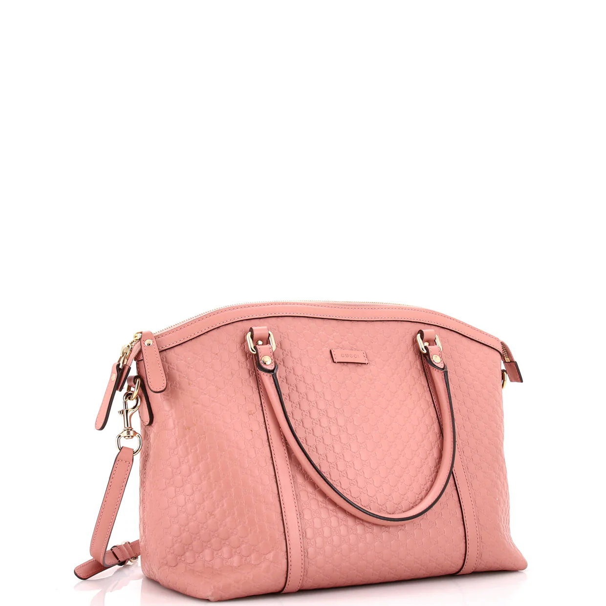 Britt Convertible Dome Satchel Microguccissima Leather Medium - Deep Luxury