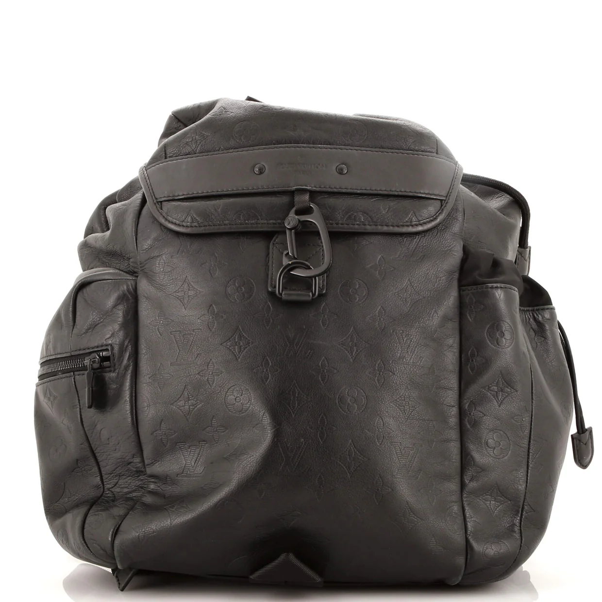 Discovery Backpack Monogram Shadow Leather - Deep Luxury