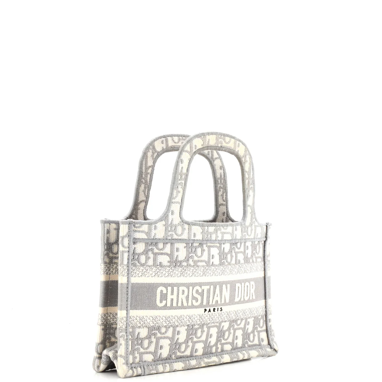 Book Tote Oblique Canvas Mini - Deep Luxury