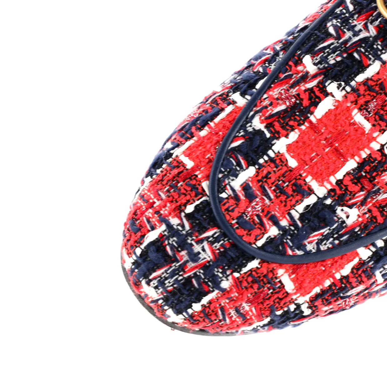 Women's Princetown Mules Tweed - Deep Luxury