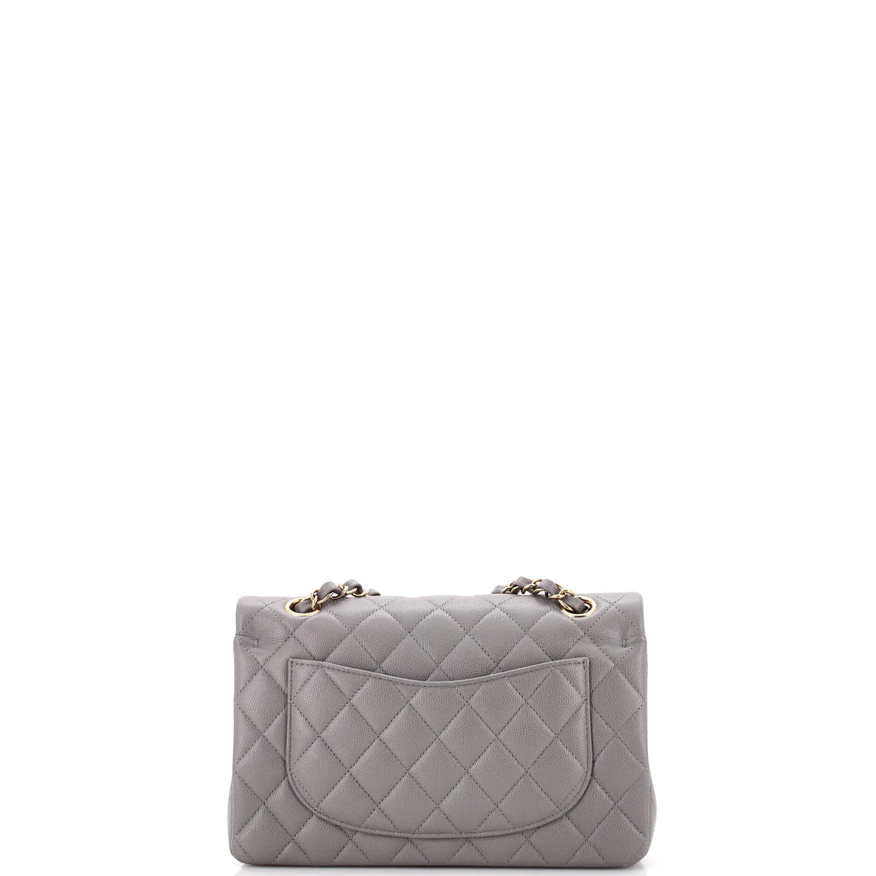 Classic Double Flap Bag Quilted Caviar Small - Deep Luxury