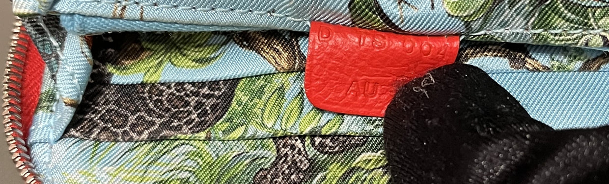 Azap Zip Around Wallet Silk'in Epsom Compact - Deep Luxury