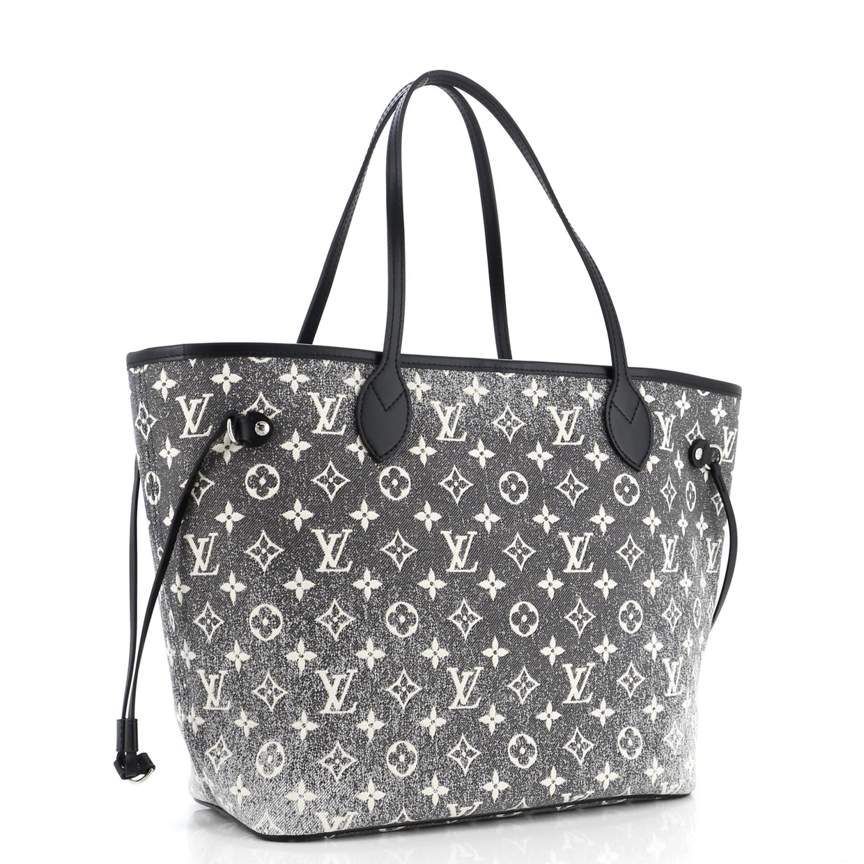 Neverfull NM Tote Monogram Jacquard Denim MM - Deep Luxury