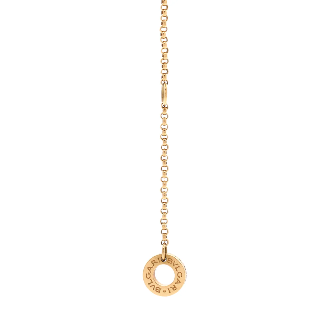 Bvlgari Bvlgari Chain Bracelet 18K Yellow Gold and Onyx - Deep Luxury